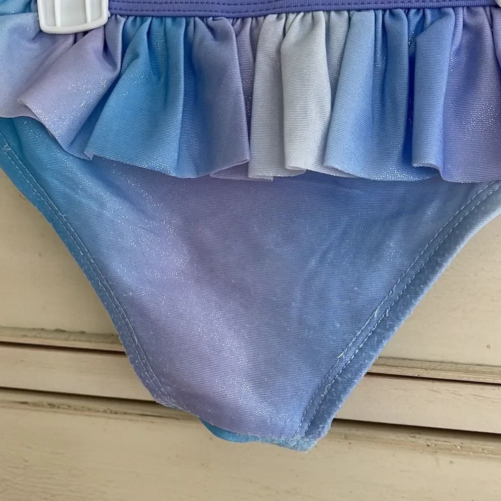 Disney Frozen 3 piece swim wear 2T - Picture 4 of 9